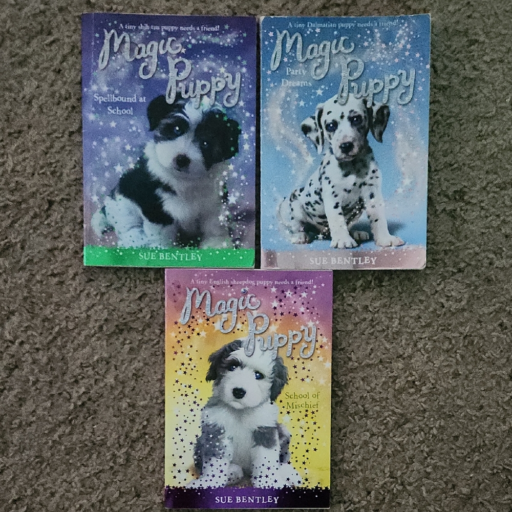 Magic Puppy Book Set by - Multicolor